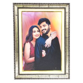 Digital oil Painting With Photo frame