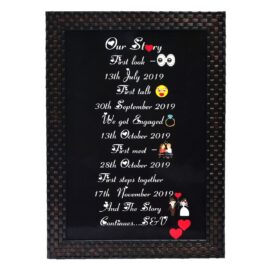Story Letter Frame Size 8x12 Inches