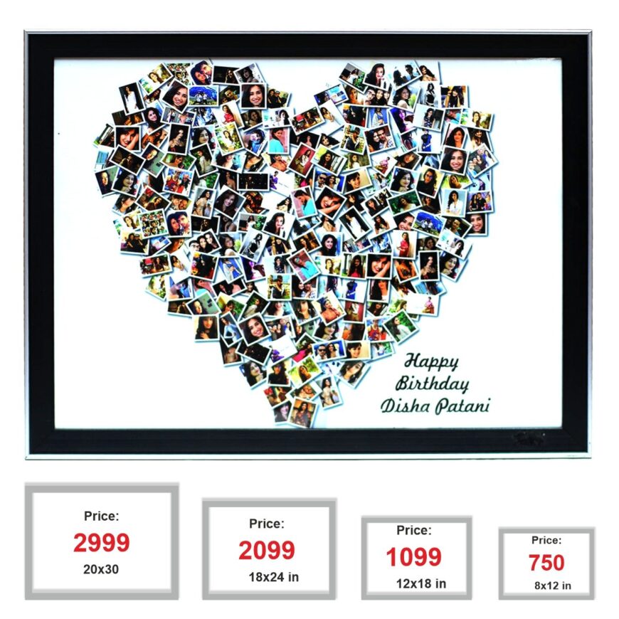 Heart Shape Collage frame 12x16 - Image 2