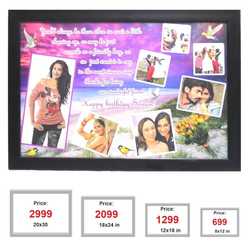 Sweet Memories Personalized Photo Frame for Birthday ,Anniversary Many More Occasions. - Image 2