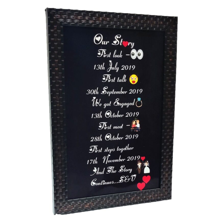 Story Letter Frame Size 8x12 Inches - Image 3