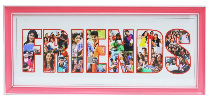 Friends Photo Frame Size 9x19