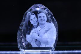 Big Ice Burg Photo Crystal (11x12x2.)2D