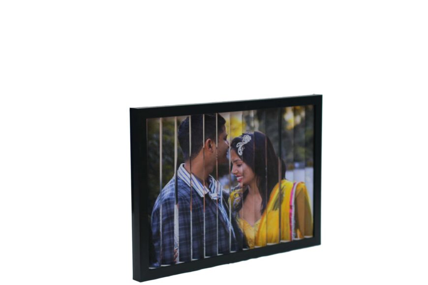 two sided flip 3d frame