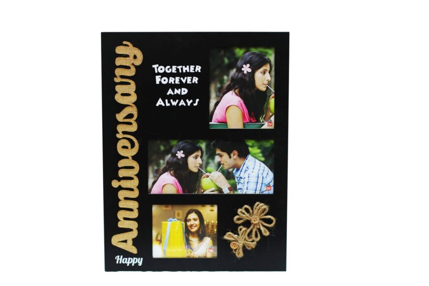 Wooden Anniversay Frame Photo Frame Hanging 12x18 Inches