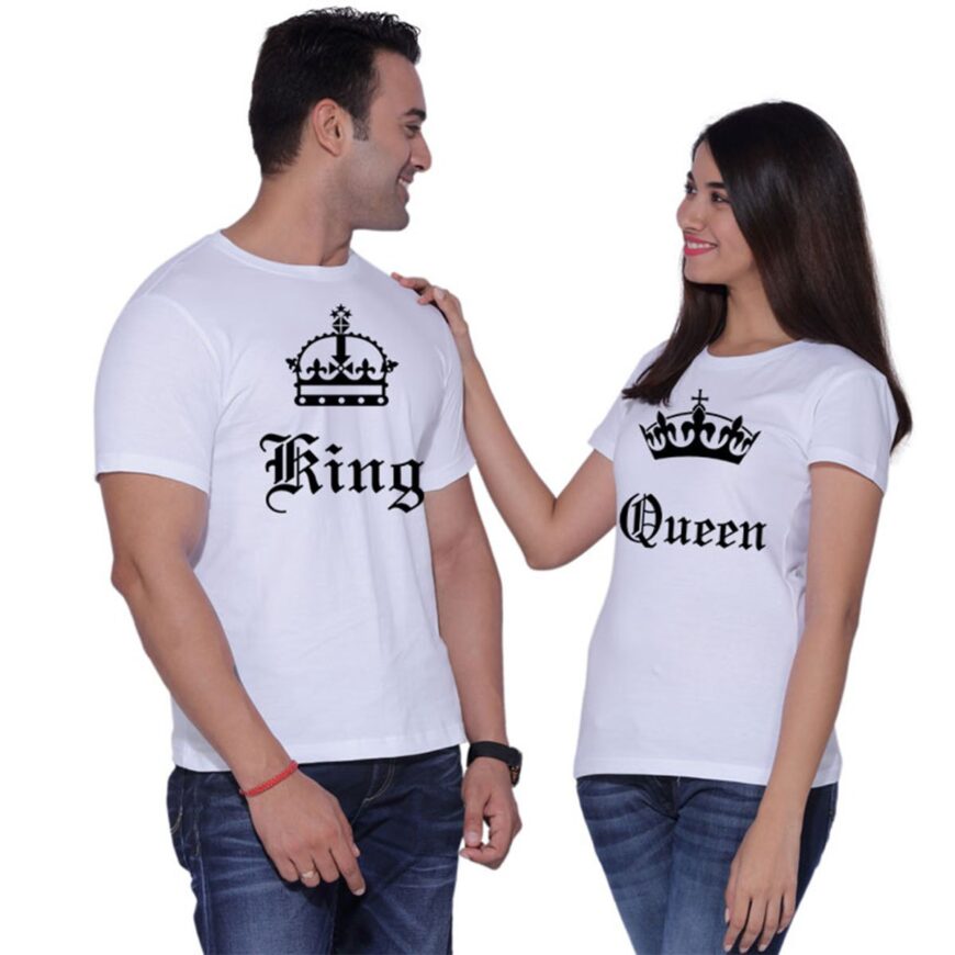 Customized T-Shirt Couple Set - Image 2