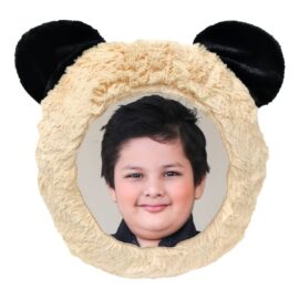 Customized Teddy Bear Pillow Size 14x14 Inches