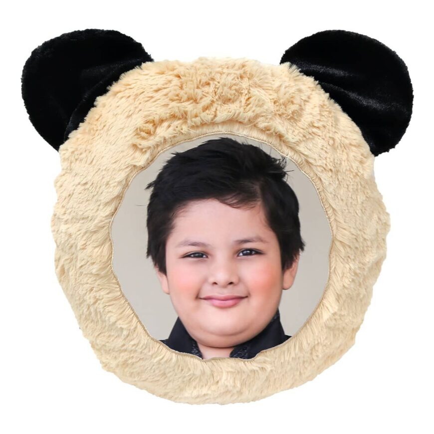Customized Teddy Bear Pillow Size 14x14 Inches