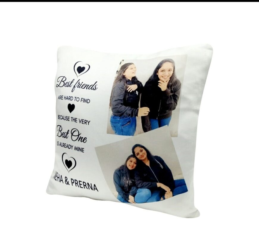Customized Pillow for your friend Size 12x12 Inches - Image 2
