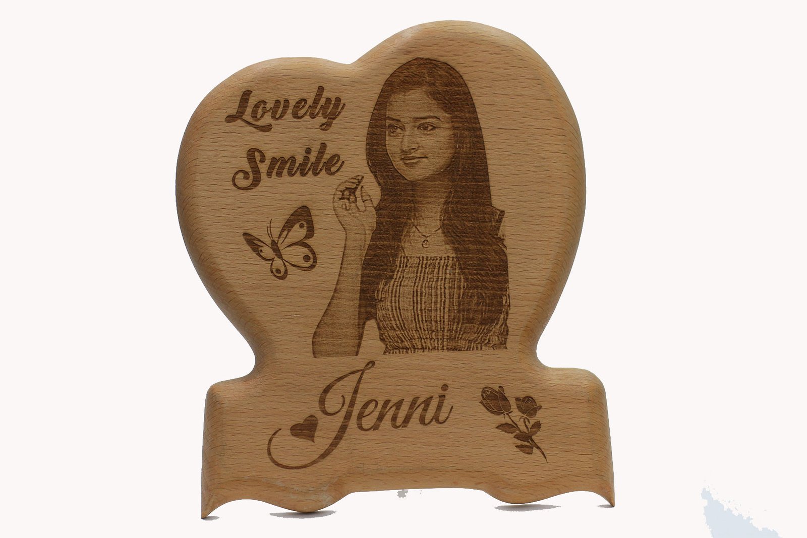 Heart Wood Engraving