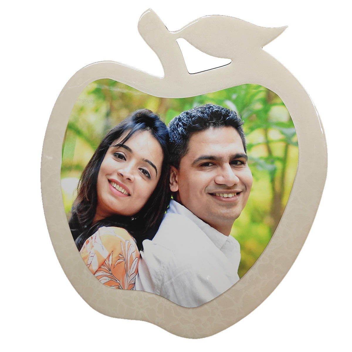 Classic apple shape frame