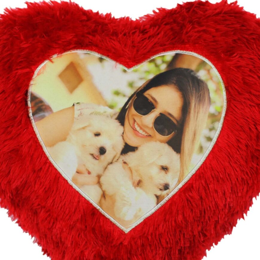 Red Heart Personalize Your Design Cushion - Image 2